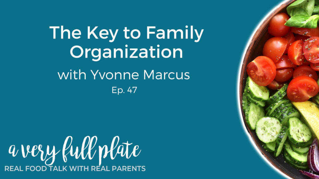 The Key to Family Organization title slide
