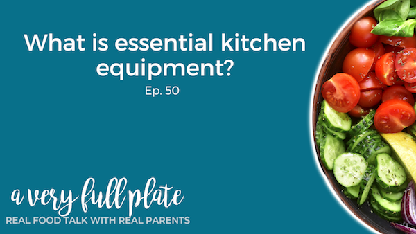 What is essential kitchen equipment title graphic