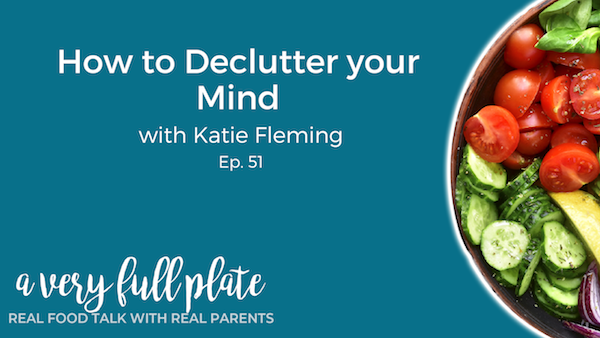 How to declutter your mind title